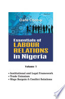 Essentials of labour relations in Nigeria.