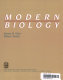 Modern biology /