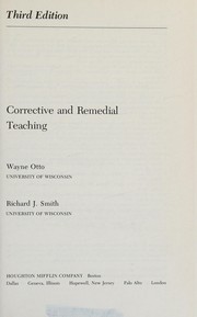 Corrective and remedial teaching /