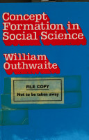 Concept formation in social science /