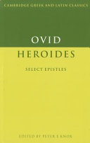 Heroides-- select epistles /