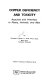 Copper deficiency and toxicity : acquired and inherited, in plants, animals, and man /