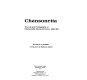 Chansonetta : the life and photographs of Chansonetta Stanley Emmons, 1858-1937 /
