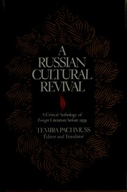 A Russian cultural revival : a critical anthology of emigre literature before 1939 /