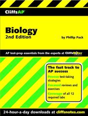 CliffsAP biology /