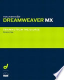 Macromedia Dreamweaver MX : training from the source /
