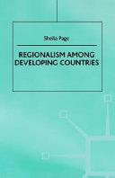 Regionalism among developing countries /
