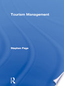 Tourism management : managing for change /