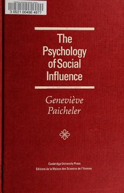 The psychology of social influence /