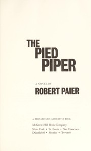 The pied piper : a novel /