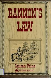 Bannon's law /