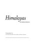 Himalayas : an aesthetic adventure /