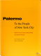 Palermo : To the people of New York City /