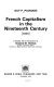 French capitalism in the nineteenth century /