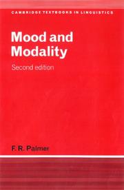 Mood and modality /