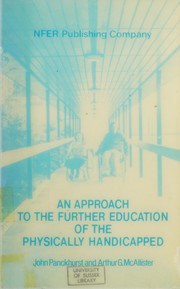 An approach to the further education of the physically handicapped /