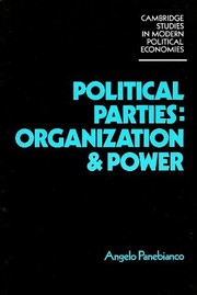 Political parties : organization and power /