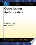 Query answer authentication /