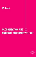 Globalization and national economic welfare /