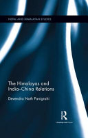The Himalayas and India-China relations /