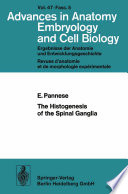 The histogenesis of the spinal ganglia /