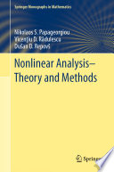 Nonlinear Analysis - Theory and Methods /