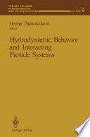 Hydrodynamic Behavior and Interacting Particle Systems /