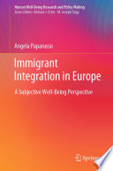 Immigrant Integration in Europe : A Subjective Well-Being Perspective /