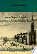 Index of chorale melodies in the works of Johann Sebastian Bach /