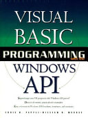 Visual Basic programming with the Windows API /
