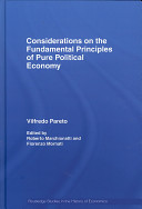 Considerations on the fundamental principles of pure political economy /