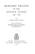 Monetary policies of the United States, 1932-1938 /