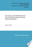 Taxonomy and distribution of the calanoid copepod family Heterorhabdidae /