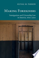 Making foreigners : immigration and citizenship law in America, 1600-2000 /