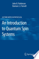 An introduction to quantum spin systems /