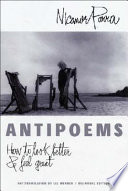 Antipoems : how to look better & feel great /