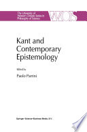 Kant and Contemporary Epistemology /