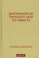 Mathematical thought and its objects /