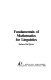 Fundamentals of mathematics for linguistics /