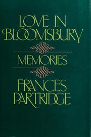 Love in Bloomsbury : memories /