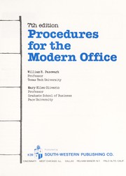 Procedures for the modern office /