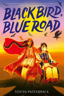 Black bird, blue road /
