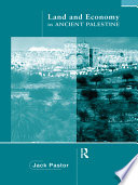 Land and economy in ancient Palestine /