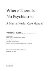 Where there is no psychiatrist : a mental health care manual /