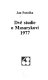 Dvě studie o Masarykovi 1977 /