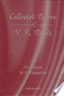 Collected papers of V.K. Patodi /