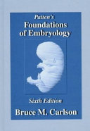 Patten's foundations of embryology /