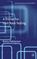 A primer for unit root testing /