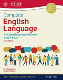 Complete English language for Cambridge International AS & A level /