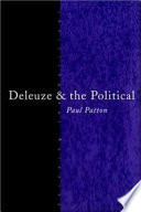 Deleuze and the political /